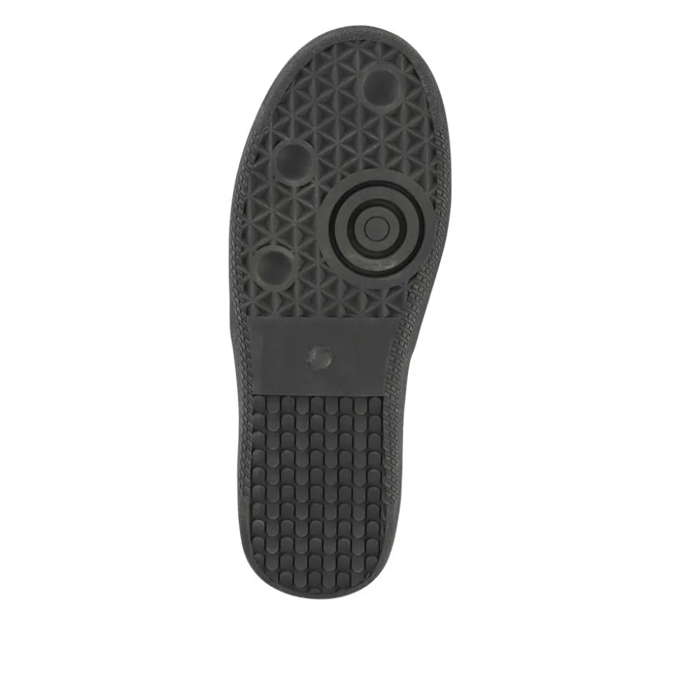 Everyday Slip-On Shoes - Black Floral