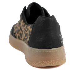 Extra-Cushioned Lace-Up Trainers - Black Multi