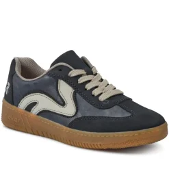 Extra-Cushioned Lace-Up Trainers - Navy