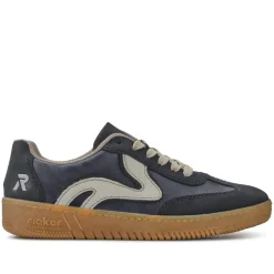 Extra-Cushioned Lace-Up Trainers - Navy