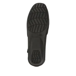 Extra-Cushioned Leather Mary Janes - Black