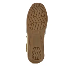 Extra-Cushioned Leather Mary Janes - Gold