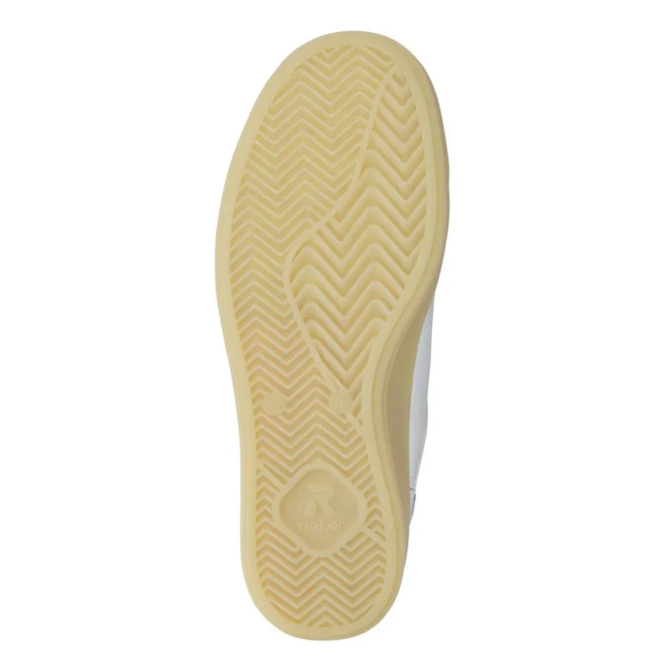 Extra-Cushioned Leather Trainers - Metallic