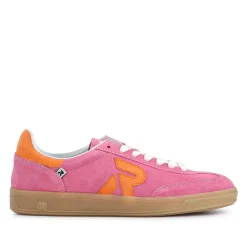 Extra-Cushioned Leather Trainers - Pink