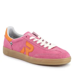 Extra-Cushioned Leather Trainers - Pink
