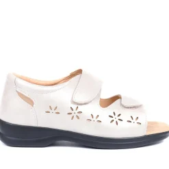 Extra-Wide Adjustable Shoes - Beige