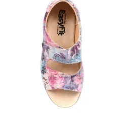 Extra-Wide Adjustable Shoes - Floral