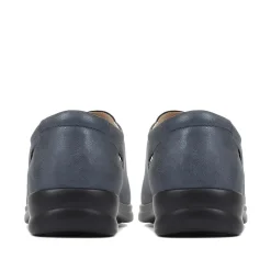 Extra-Wide Adjustable Shoes - Navy