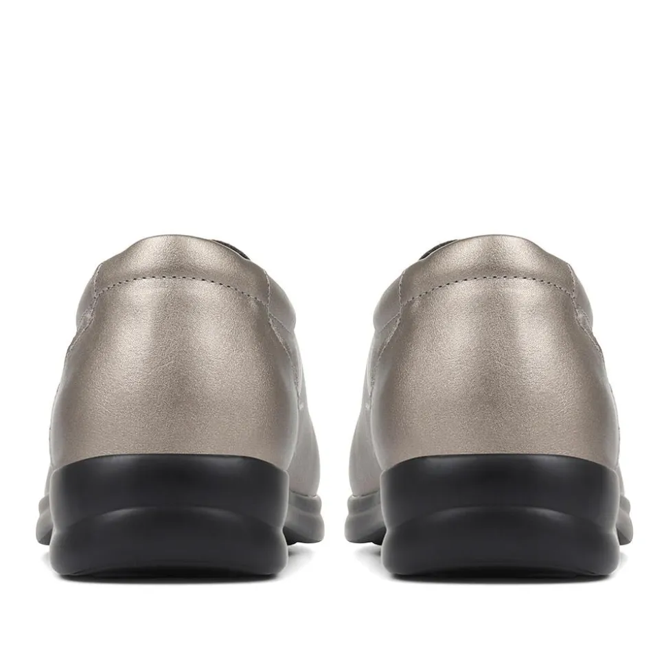 Extra-Wide Adjustable Shoes - Pewter