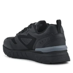 Extra-Wide Chunky Trainers - Black