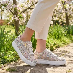 Extra Wide Chunky Trainers - Multi