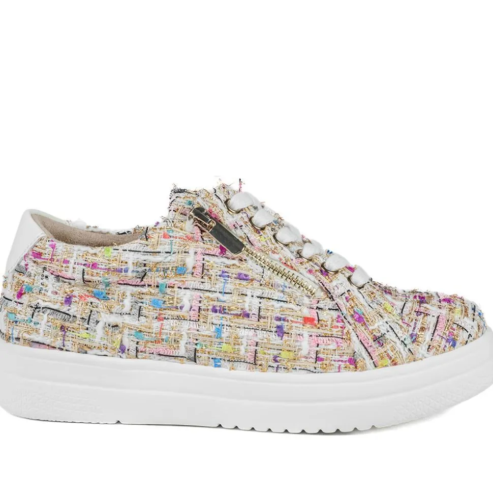 Extra Wide Chunky Trainers - Multi