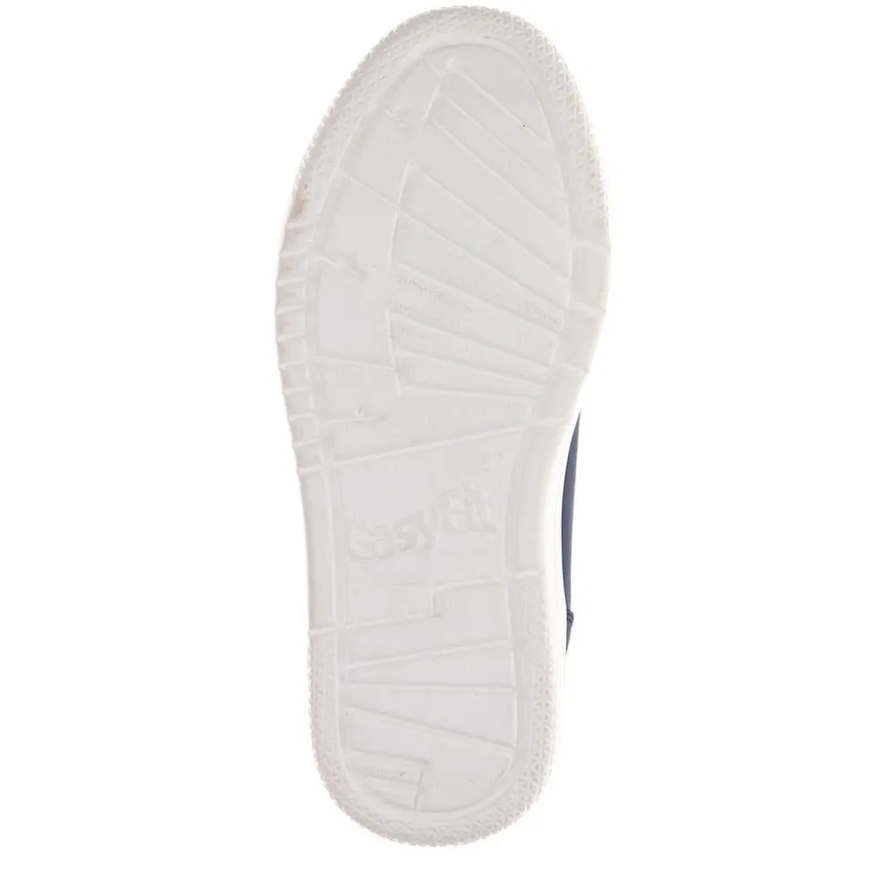 Extra Wide Chunky Trainers - Navy