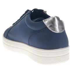 Extra Wide Chunky Trainers - Navy