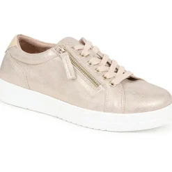 Extra Wide Chunky Trainers - Soft Gold