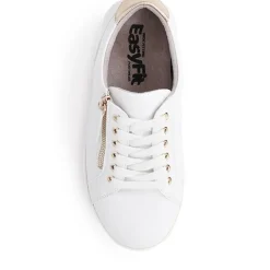 Extra Wide Chunky Trainers - White