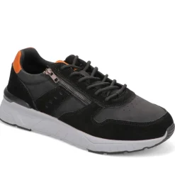Extra-Wide Fit Casual Trainers - Black
