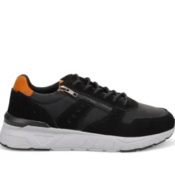 Extra-Wide Fit Casual Trainers - Black