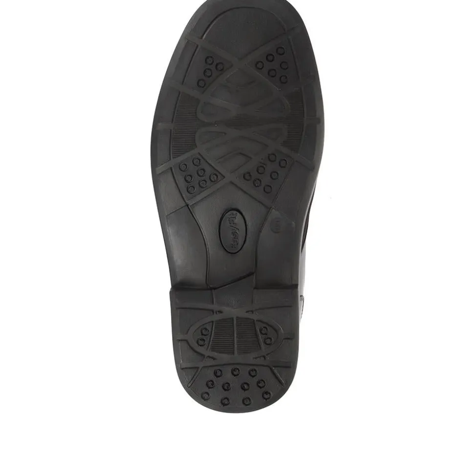 Extra Wide Fit Lace-Up Derby Shoe - Black