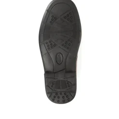 Extra Wide Fit Leather Derby Shoes - Tan