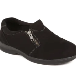 Extra Wide Fit Leather Shoes - Black