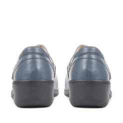 Extra Wide Fit Mary-Janes - Navy