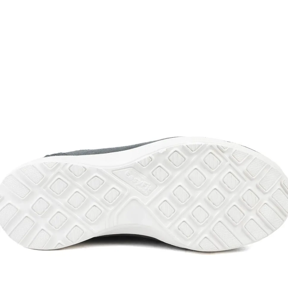Extra-Wide Fit Memory Foam Trainers - Charcoal