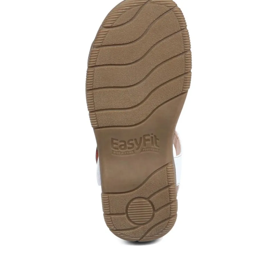 Extra-Wide Fit Sandals - White