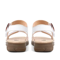 Extra-Wide Fit Sandals - White