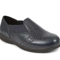 Extra Wide Fit Slip On Shoes - Navy