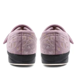 Extra-Wide Fit Slippers - Lilac