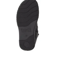 Extra-Wide Fit Smart Ankle Boots - Black