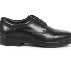 Extra Wide Fit Smart Lace-Up Shoes - Black