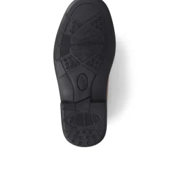 Extra Wide Fit Smart Leather Slip-Ons - Tan