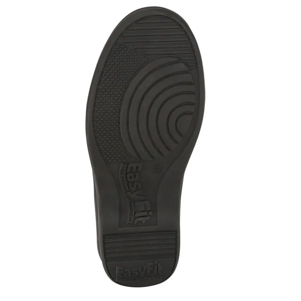 Extra-Wide Leather Mary Janes - Khaki