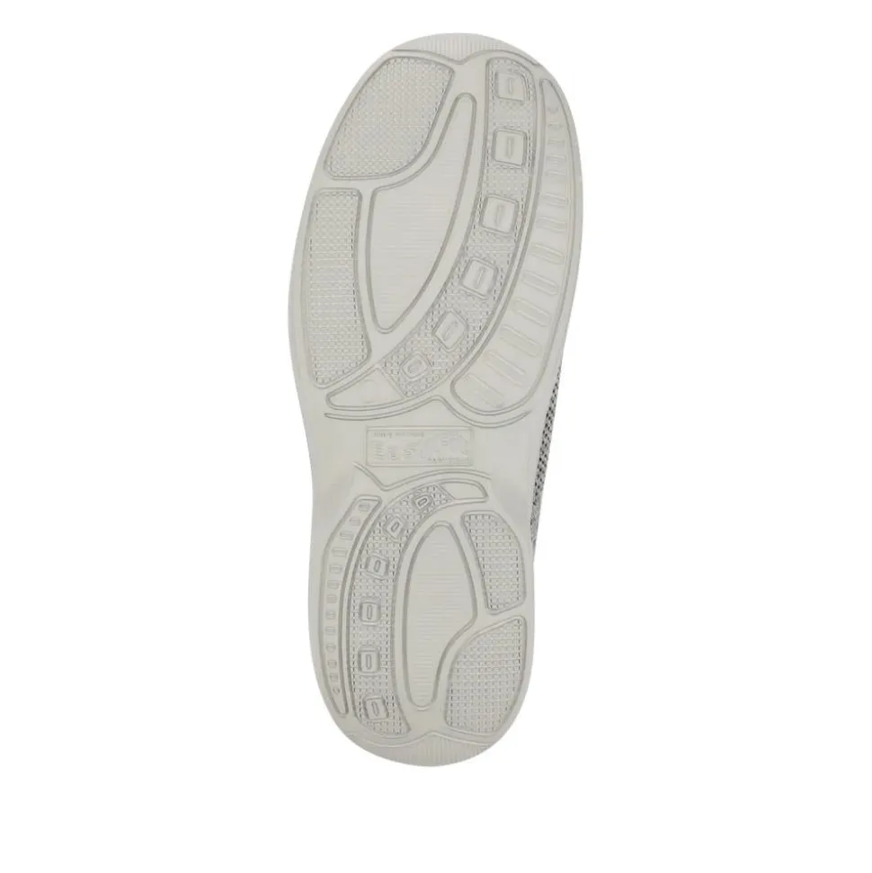 Extra-Wide Slip-On Shoes - Light Grey