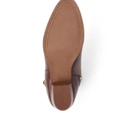 Fairlop Leather Heeled Ankle Boots - Tan