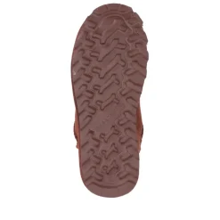 Faux-Fur-Lined Ankle Boots - Walnut