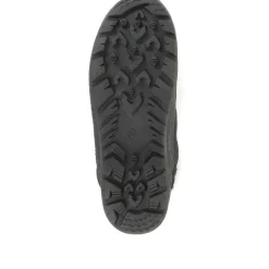 Faux Fur Lined Weather Boot - Black