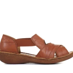 Flat Sandals - Tan