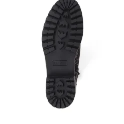 Floral Chelsea Boots - Black Floral