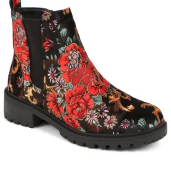 Floral Chelsea Boots - Floral