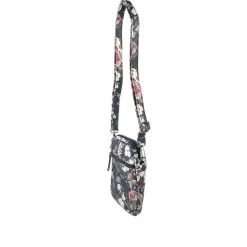 Floral Multiway Cross Body Phone Bag - Navy Print