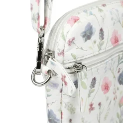 Floral Multiway Cross Body Phone Bag - White Print