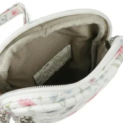 Floral Multiway Cross Body Phone Bag - White Print