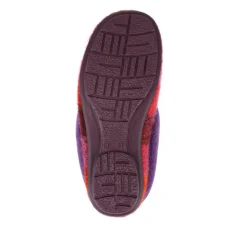 Floria Fur Slippers - Purple Multi