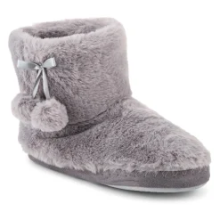 Fluffy Slippers Boots - Grey
