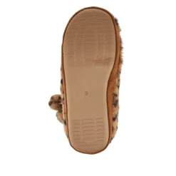 Fluffy Slippers Boots - Leopard