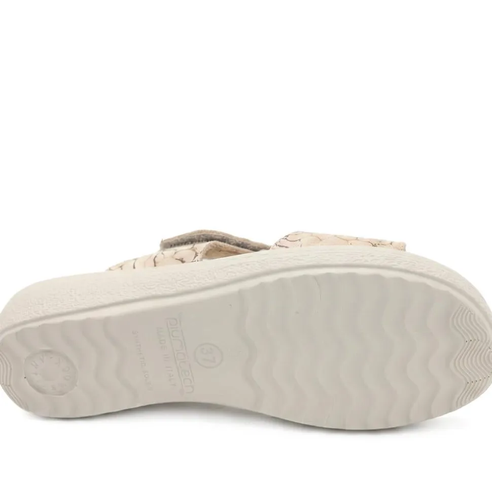 Fly Flot Adjustable Fit Mule Sandals - Beige