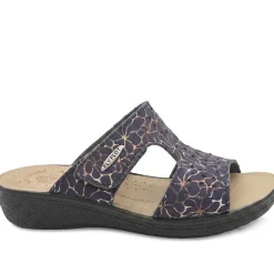 Fly Flot Adjustable Fit Mule Sandals - Blue